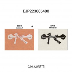 T-SHIRT BAVETTE COLLIER Elisa Cavaletti EJP225009102