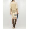 GILET OEIL NATUREL ORO Daniela Dallavalle Armadio TAM5514013500