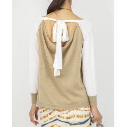 PULL RUBAN BIANCO ORO Daniela Dallavalle Armadio TAM4014069700BOR