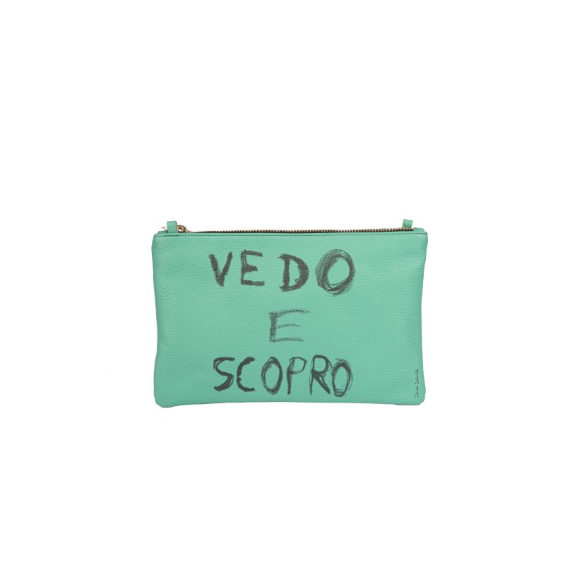 POCHETTE ICONICA AMAZONITE Daniela Dallavalle Armadio TAM0630085000AM