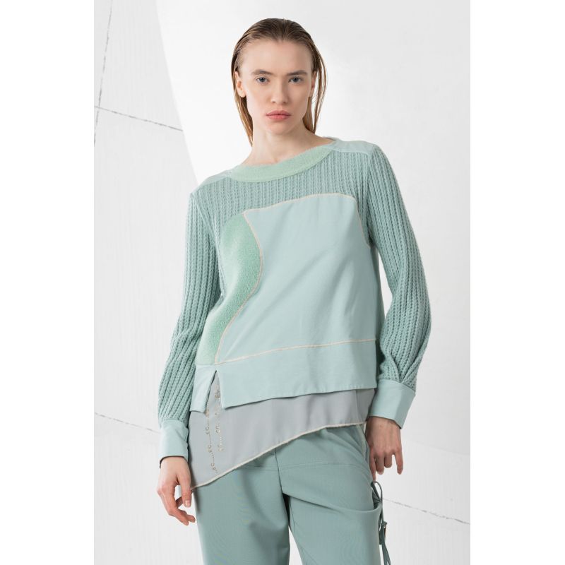 SWEATSHIRT MIX ELEGANZA Elisa Cavaletti ELW245537900