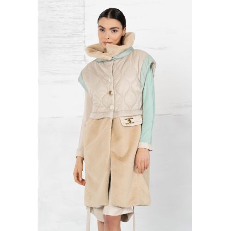 MANTEAU GILET PELLICIA Elisa Cavaletti ELW247043301