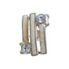 BOUTON BIJOU EMAIL BEIGE 2 STRASS Elisa Cavaletti JEWJB0039