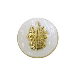 BOUTON BIJOU ROND ARMOIRIES Elisa Cavaletti JEWMG0442