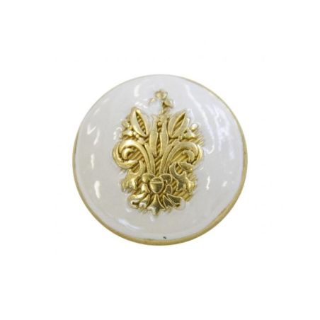 BOUTON BIJOU ROND ARMOIRIES Elisa Cavaletti JEWMG0442