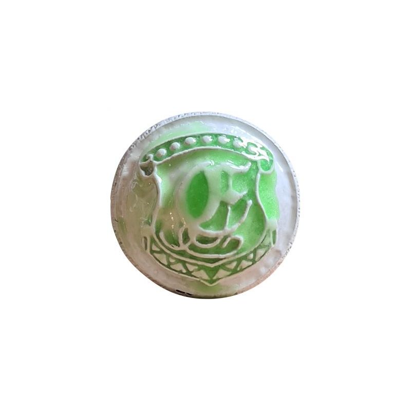 BOUTON BIJOU ROND BOMBE VERT Elisa Cavaletti JEWMG0273V