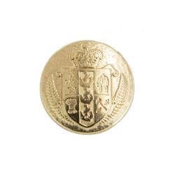 BOUTON BIJOU ROND BLASON DORE Elisa Cavaletti JEWA1665