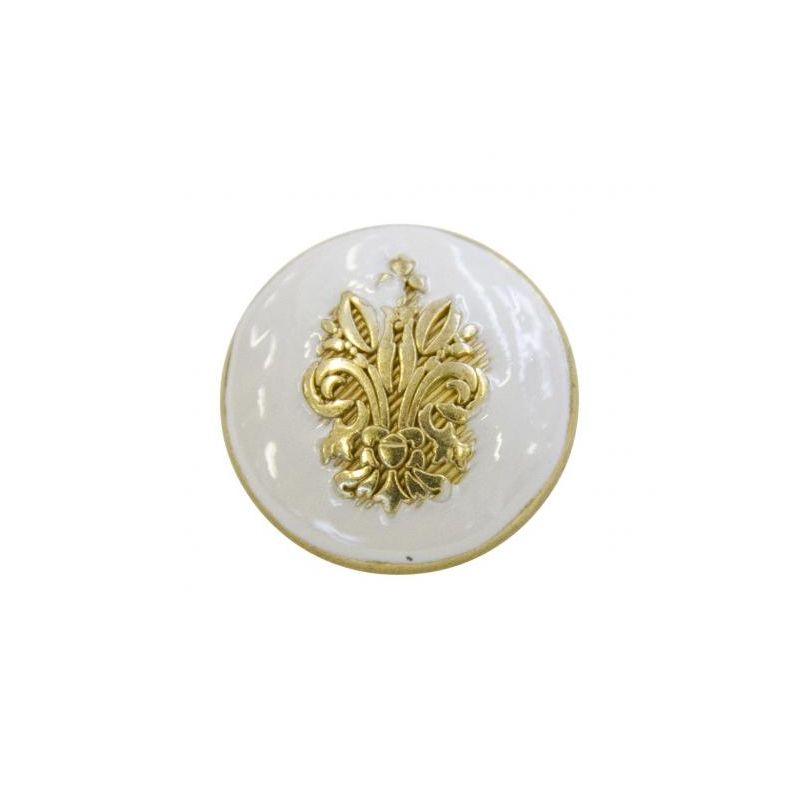 BOUTON BIJOU GROS ROND ARMOIRIES Elisa Cavaletti JEWMG0442BGM