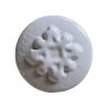 BOUTON BIJOU ROND PLAT FEUILLE RELIEF Elisa Cavaletti JEWMG0074