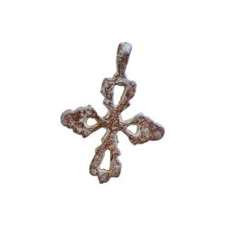 BRELOQUE BIJOU CROIX TERRE STRASS Elisa Cavaletti JEWJB0097