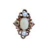 BOUTON BIJOU NAVETTE DOREE PERLES Elisa Cavaletti JEWJB0074