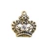 BOUTON COURONNE STRASS CENTRAL Elisa Cavaletti JEWBA2424