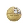 BOUTON BIJOU GROS ROND STRASS Elisa Cavaletti JEWA11213