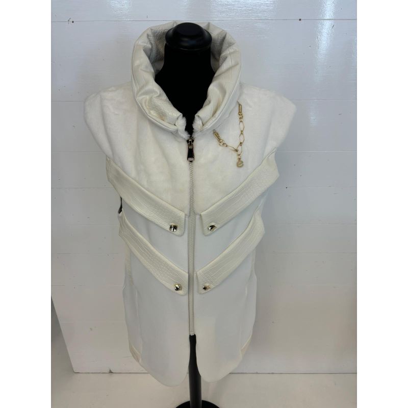 MANTEAU SANS MANCHE EMPORIO Elisa Cavaletti EJW247019901